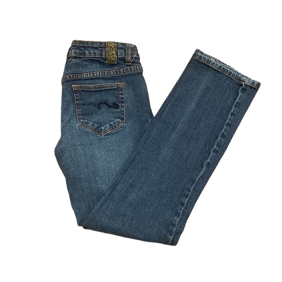 American Rag Straight Blue Jeans with Stretch | Size 35 (similar to a size 27) - Picture 1 of 6